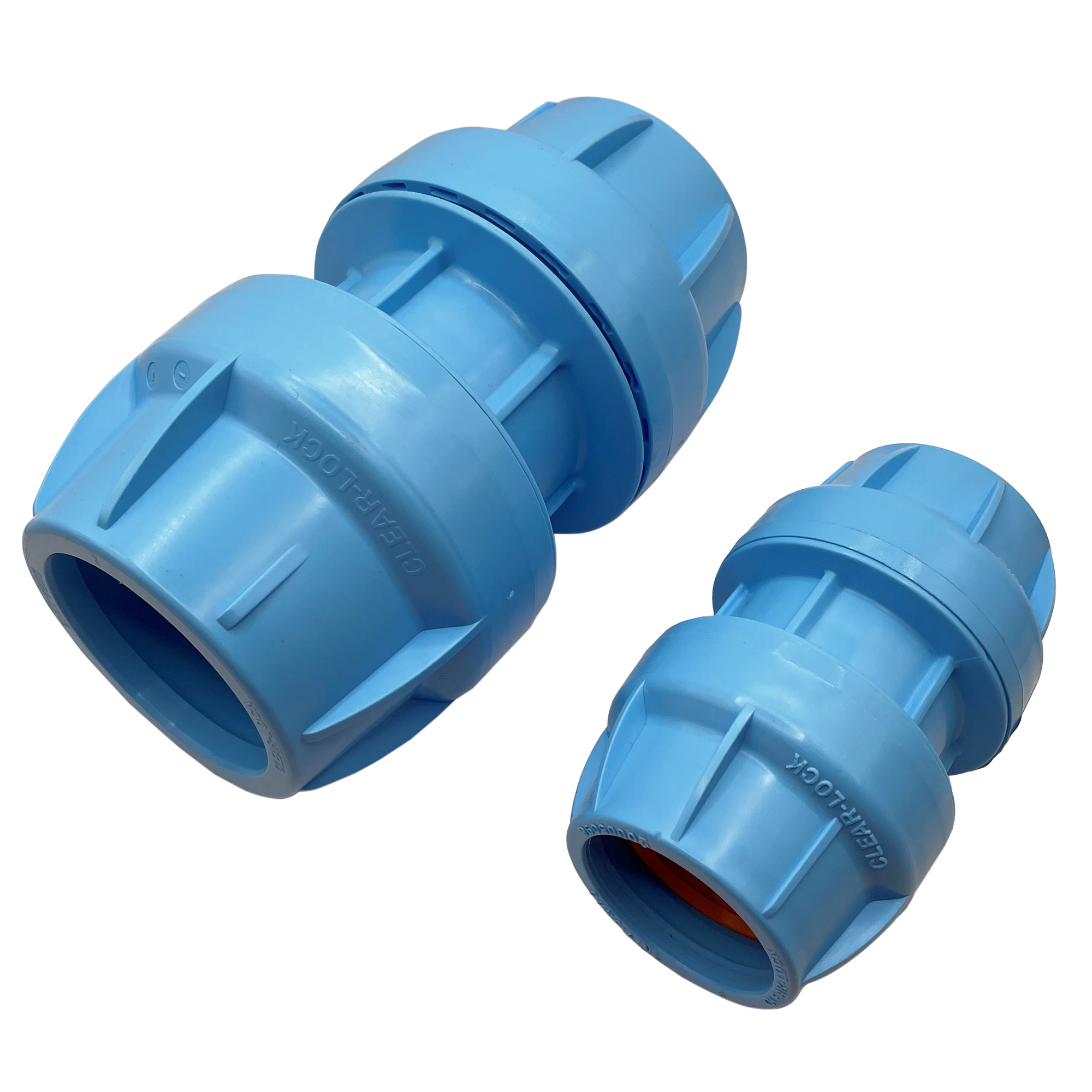 The Arctic-Lock™ Coupler is designed to withstand colder temperatures than the Clear-Lock Coupler. Arctic-Locks are designed with increased impact strength that greatly reduces the risk of cracking or shattering under installation force. The Arctic-Lock Coupler can withstand at least 35% higher impact than standard Clear-Lock Couplers (or 4.7 Jauls impact at -18C). The non-metallic construction provides excellent corrosion resistance in buried or encased applications and also has desirable dielectric properties.