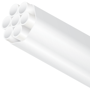 Dura-Line was the first to pioneer this technology and introduce it to the U.S. market. LSZH Conduit and MicroDucts, verified by the NRTL (Intertek) to ETL standards UL1685-4 and IEC 60754-1, exhibit excellent properties such as low-flame propagation, low-smoke generation, zero-halogen emissions, and excellent low-temperature mechanical properties. They are designed for use in applications where smoke, toxic fumes, and acidic gas pose a health risk and possible damage to electronic equipment. Examples include enclosed public areas and poorly ventilated areas such as tunnels, mass transit corridors, behind-the-wall, control rooms, and confined spaces.