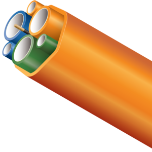 FuturePath configuration consisting of two or more different sizes of conduit and/or MicroDucts. A perfect choice for customers who need to run micro cables and larger standard fiber cables at the same time, or would like to plan for future possibilities. 