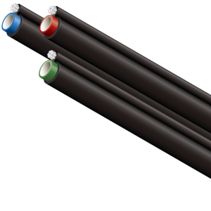 Taking a fiber cable or fiber drop to a house or business has never been easier thanks to our MicroDuct Figure-8. This self-supported aerial configuration boasts a small profile and the industry standard support messenger makes the installation easy and fast. No special tools or hardware are required for installation. 