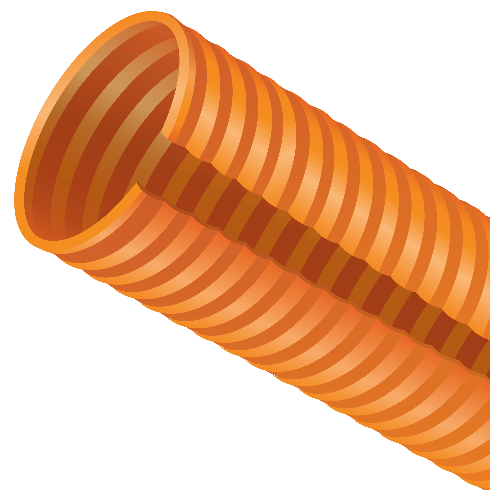 Pre-slit design for easy installation over existing cables.