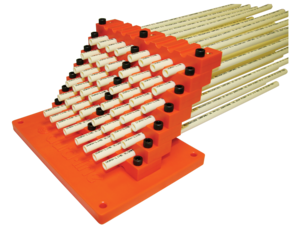The MicroDuct Organizer was designed to arrange MicroDucts at termination. It’s small and compact, requiring a minimum amount of mounting space. The modular design allows ordering additional brackets as needed. 