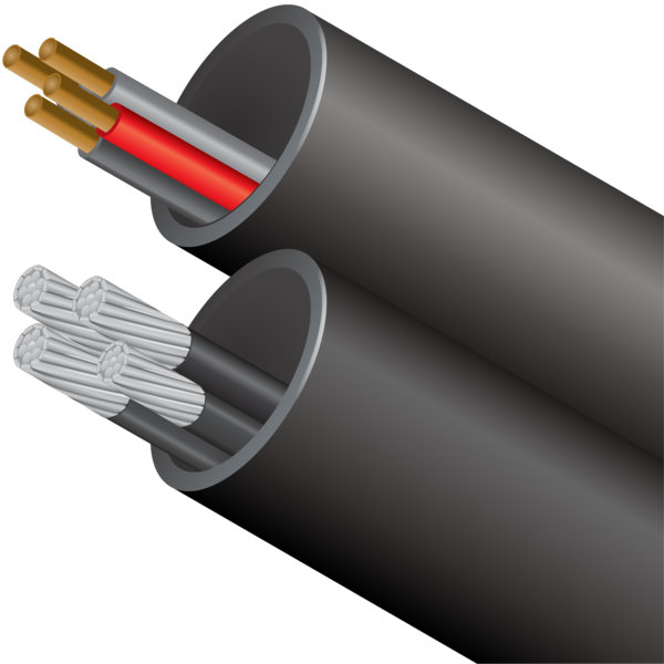 With Cable-in-Conduit (CIC), the cable of your choice is factory preinstalled allowing for one-step placement of conduit and cable.