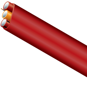 Available in a 3-way configuration, the center conduit (orange) provides the required 27 mm (1") separation between the two Power conduits. PowerGuard® Plus is part of our newest line of conduit products complete with a smooth outer wall, longitudinal inner ribs, and SILICORE® ULF inner lining for reduced coefficient of friction.