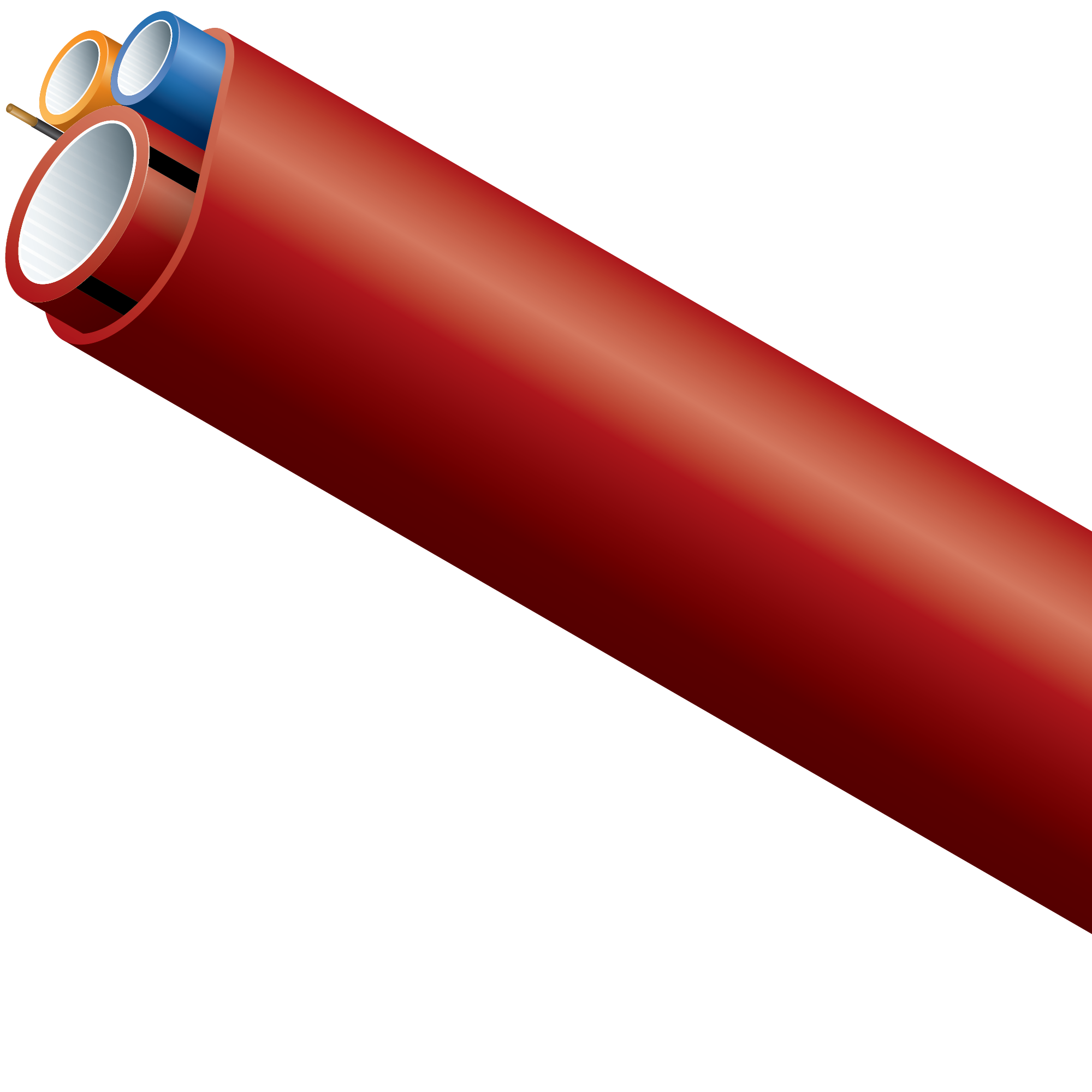 Available in a 3-way configuration, PowerGuard® Hybrid is part of our newest line of conduit products complete with a smooth outer wall, longitudinal inner ribs, and SILICORE® ULF inner lining for reduced coefficient of friction.