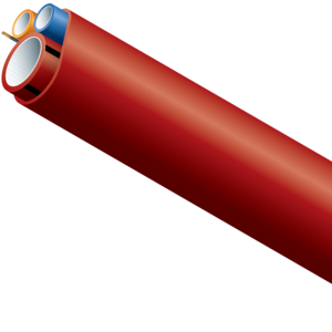Available in a 3-way configuration, PowerGuard® Hybrid is part of our newest line of conduit products complete with a smooth outer wall, longitudinal inner ribs, and SILICORE® ULF inner lining for reduced coefficient of friction.