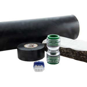 FuturePath Splice Kits provide all the necessary components to join segments of FuturePath.  Kits include correct size of sleeve, couplers, sealant strips, vinyl tape and locate wire connector.