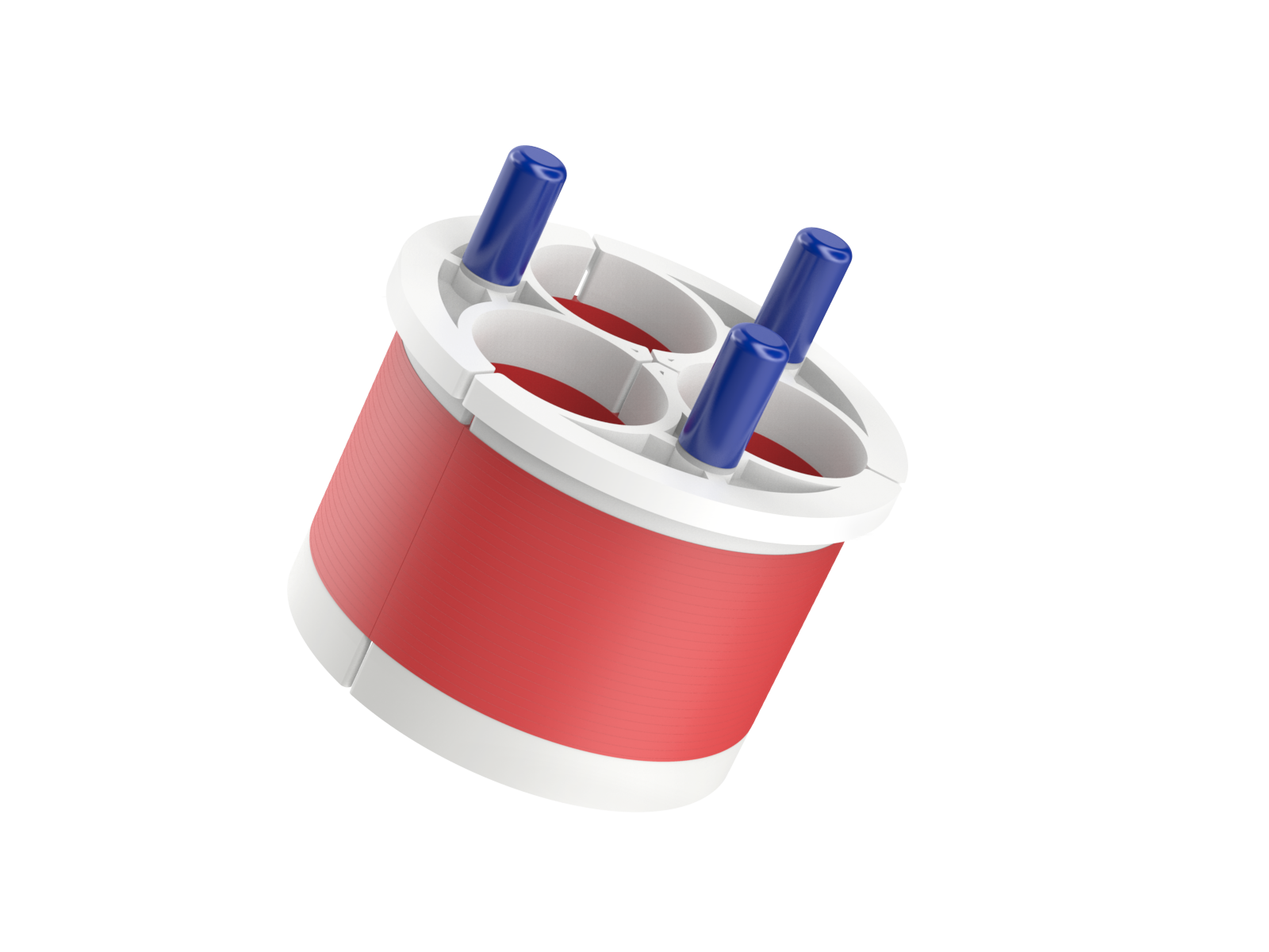 Effectively seal a subdivided duct while anchoring and organizing the subducts. The split design makes installation easy and the durable gaskets provide water- and air-resistance.