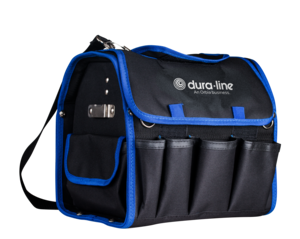 Dura-Line's most requested installation tools for both MicroTechnology and 
Conduit applications packaged into a durable, multi-use tool bag. Tool bag 
also available for individual purchase.
