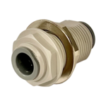 12.7mm Bulkhead Connector w/ Locking Ring