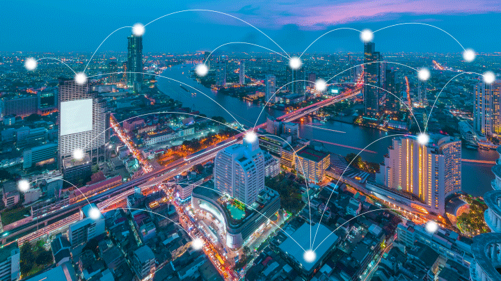A Smart City leverages technology to save energy and resources while improving efficiency and connectivity. By deploying smart cameras, sensors, and monitors, city officials are able to increase citizen engagement and resident satisfaction. The foundation of a Smart City starts with fiber optic cable placed in conduit, which allows for scaling to accommodate new technologies in the future. 