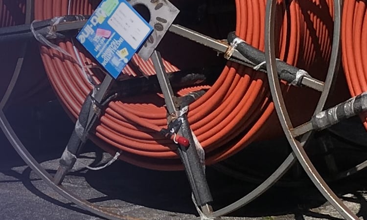 Reel return - conduit